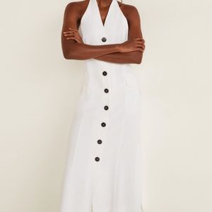 Mango White Maxi